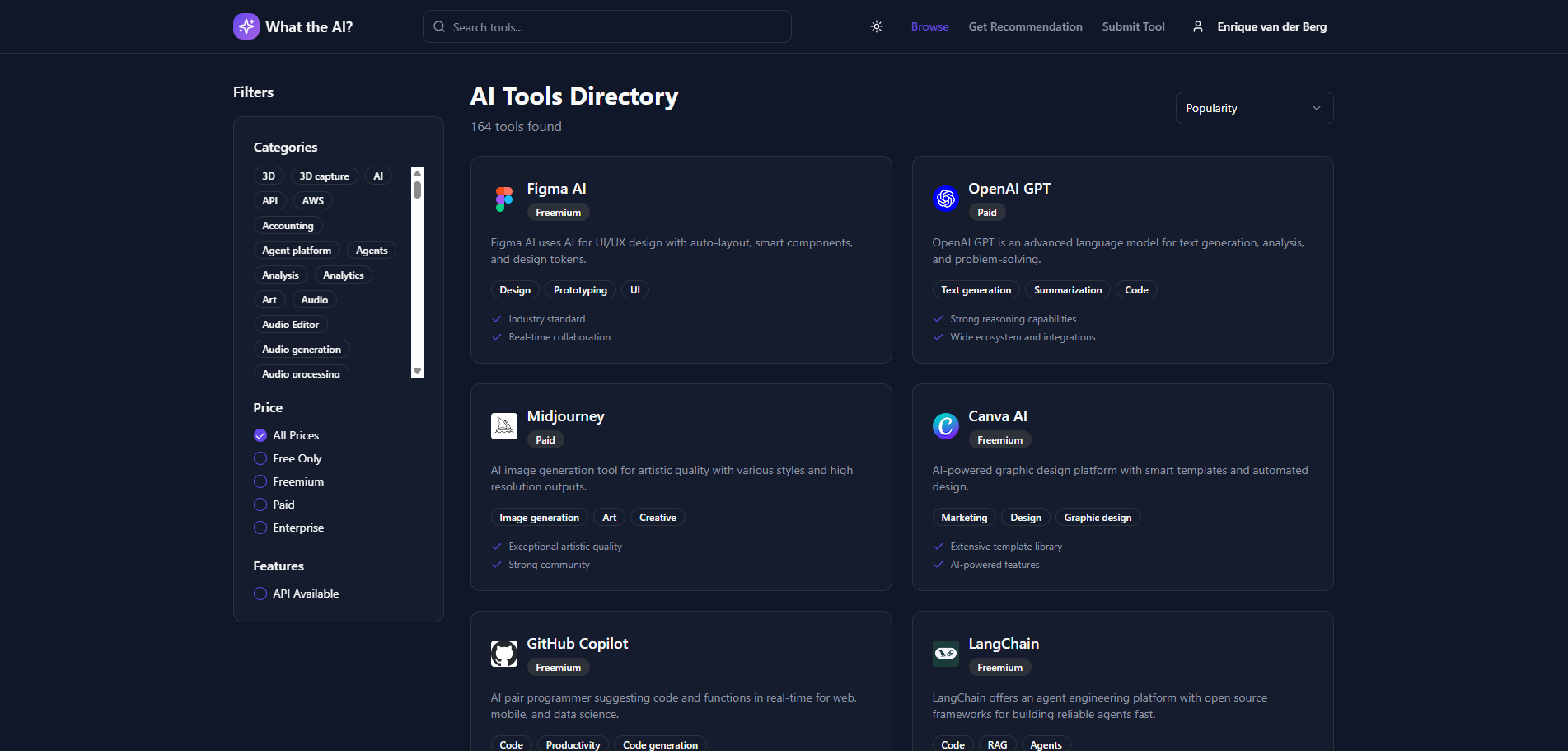 AI Tool Finder Case Study